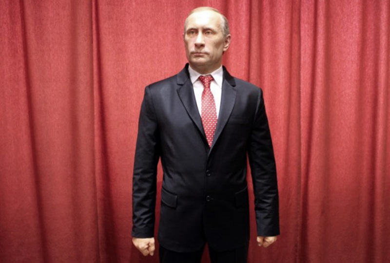 voštana figura ruskog predsednika Putina